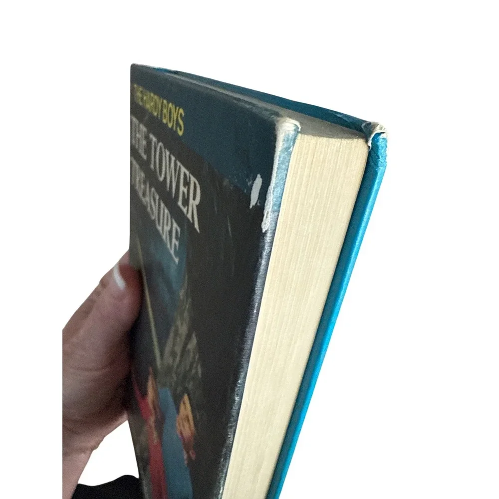 The Hardy Boys The Tower Treasure Book 1‎ Vintage Childrens Mystery Novel 1959